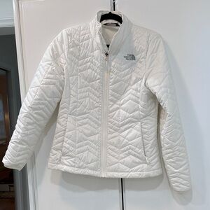 The North Face Women's Quilted White Puffer Jacket